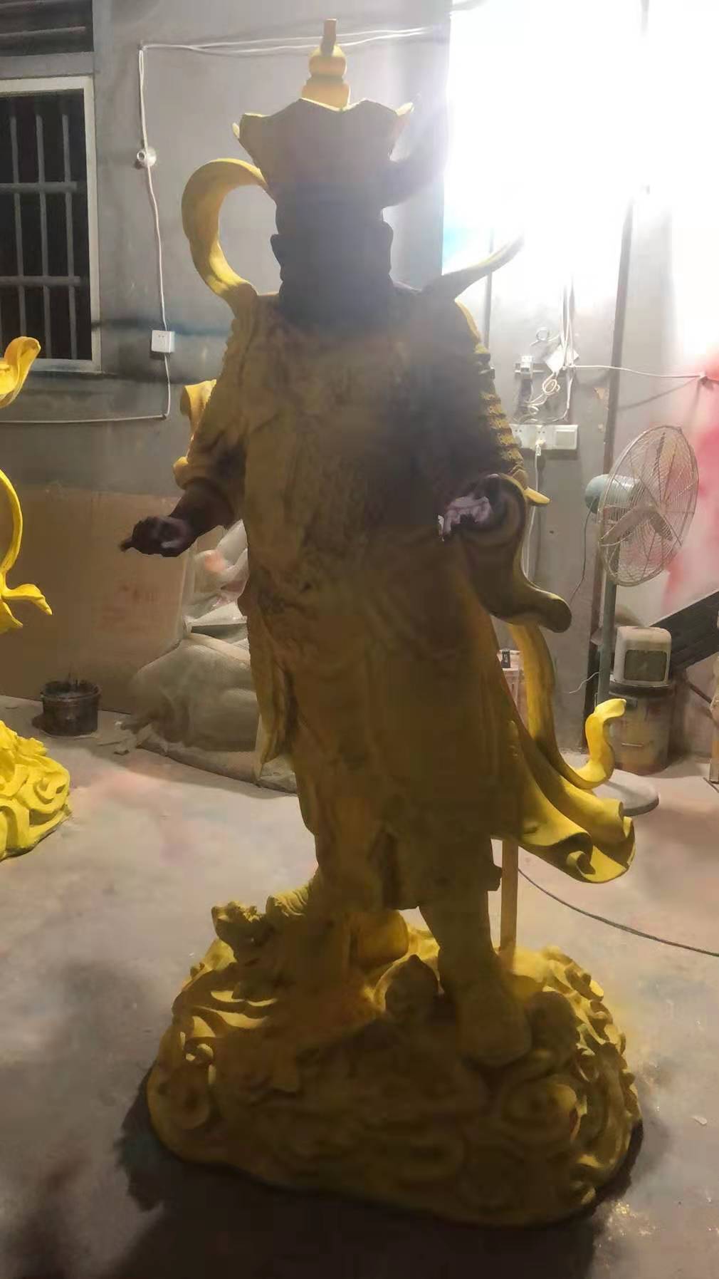 如意彩票四大天王贴金缘起