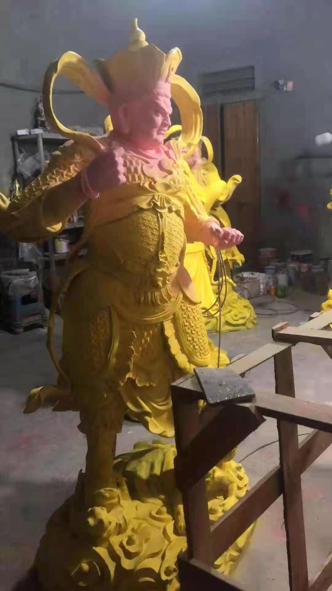 如意彩票四大天王贴金缘起