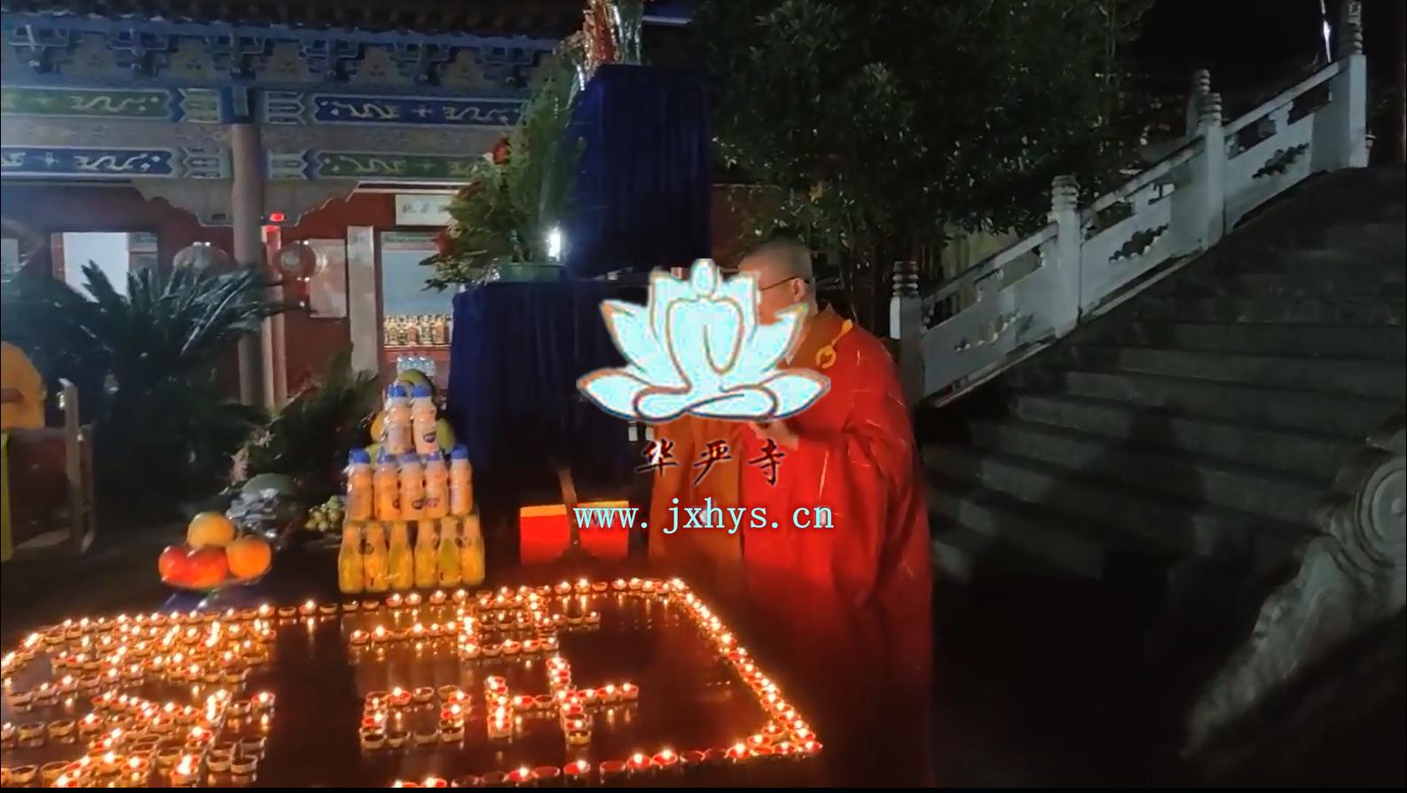如意彩票第26期放生、拜月、供灯祈福法会圆满